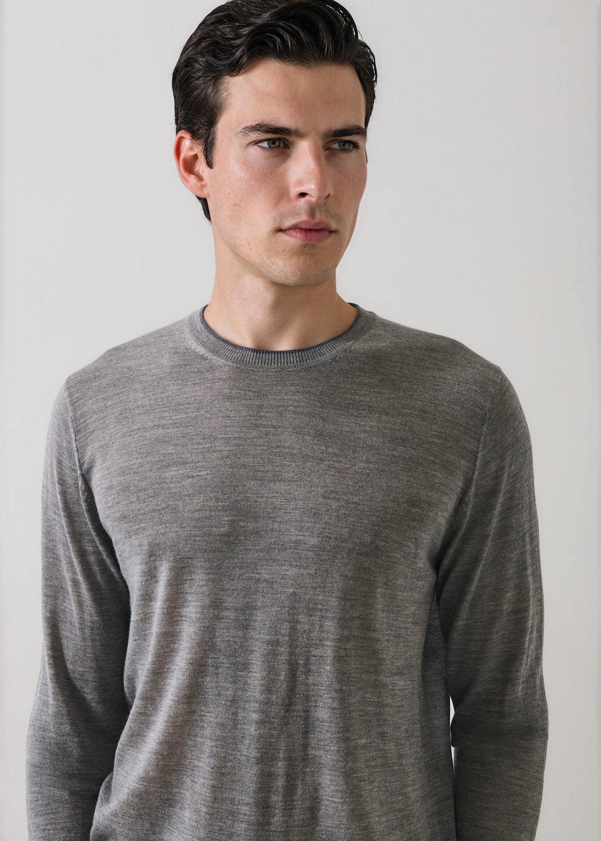 Superfine Merino Crewneck - PATRICK ASSARAF