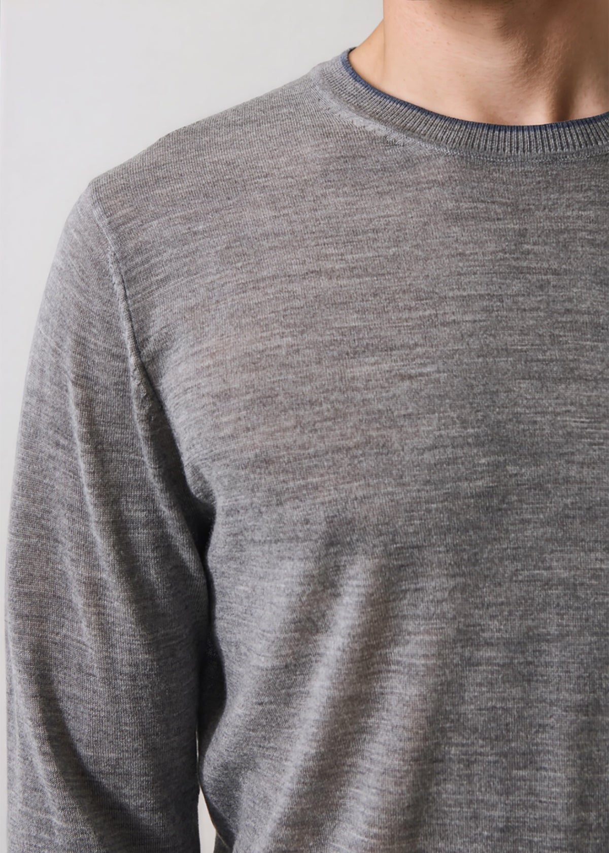 Superfine Merino Crewneck - PATRICK ASSARAF