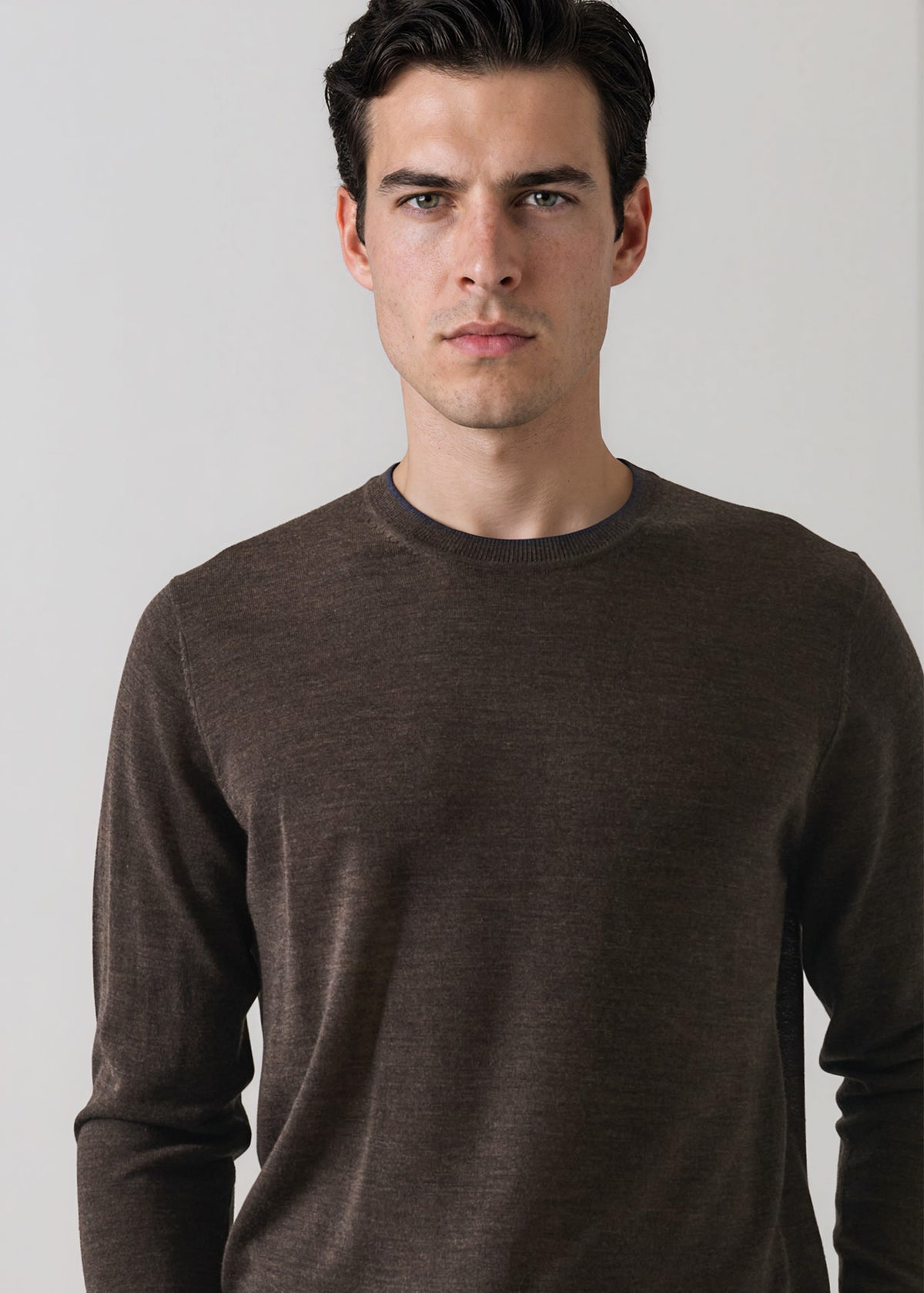 Superfine Merino Crewneck - PATRICK ASSARAF