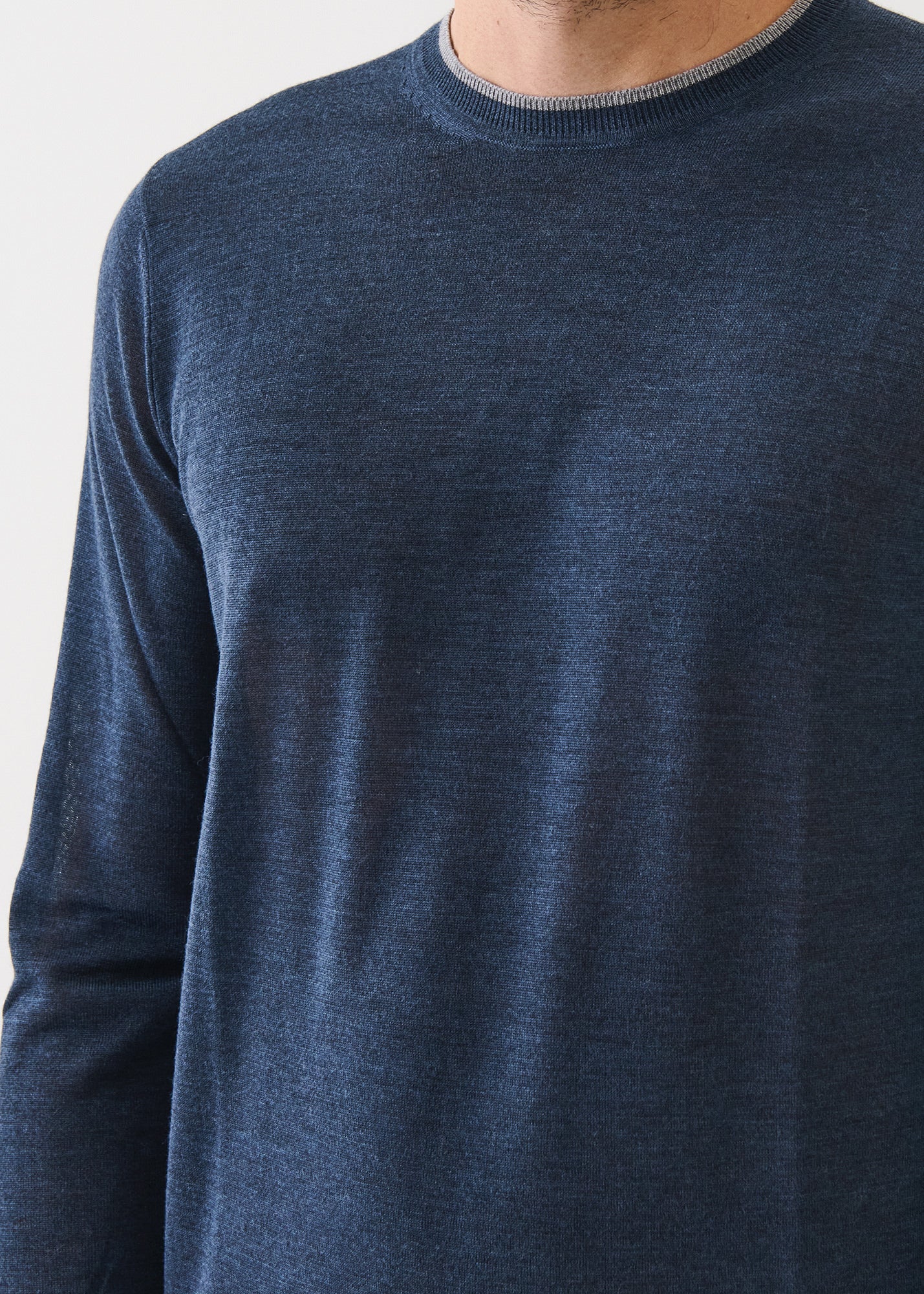 Superfine Merino Crewneck - PATRICK ASSARAF