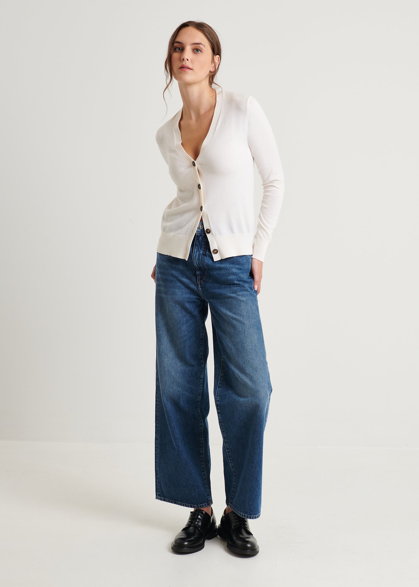 Superfine Merino Cardigan