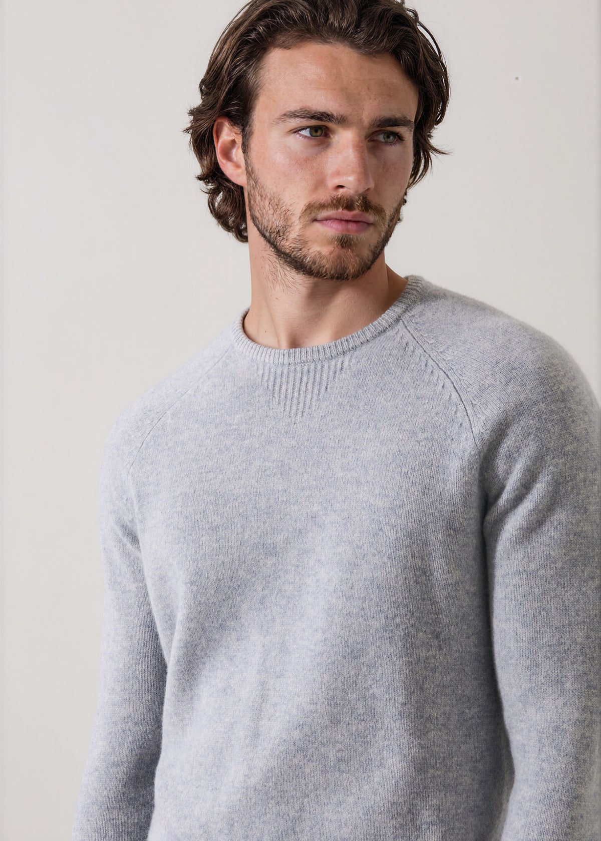 Superfine Lambswool Crewneck - PATRICK ASSARAF