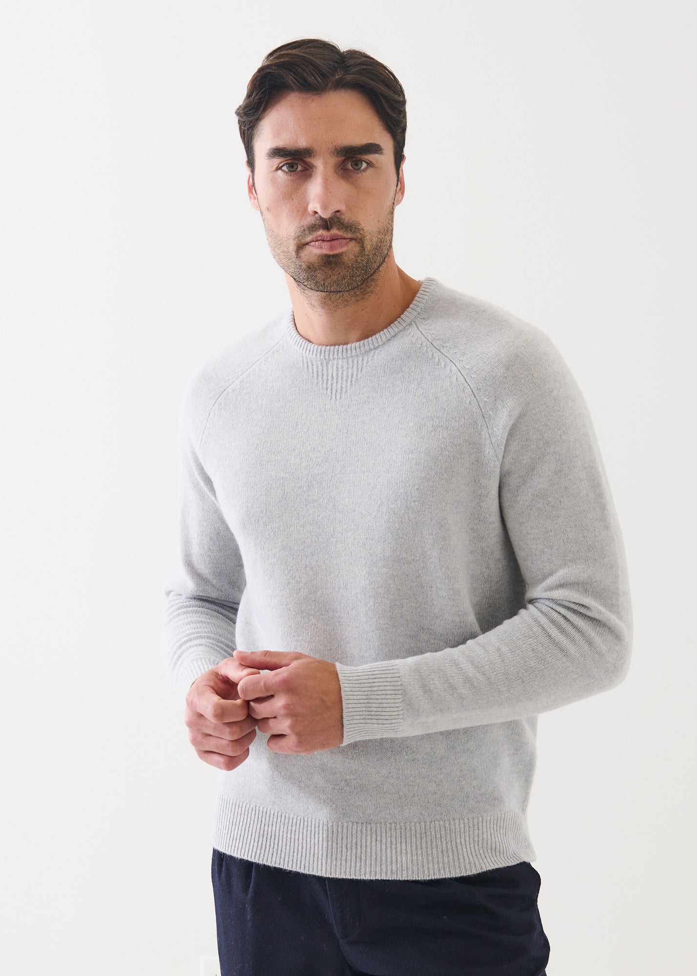 Superfine Wool Crewneck - PATRICK ASSARAF