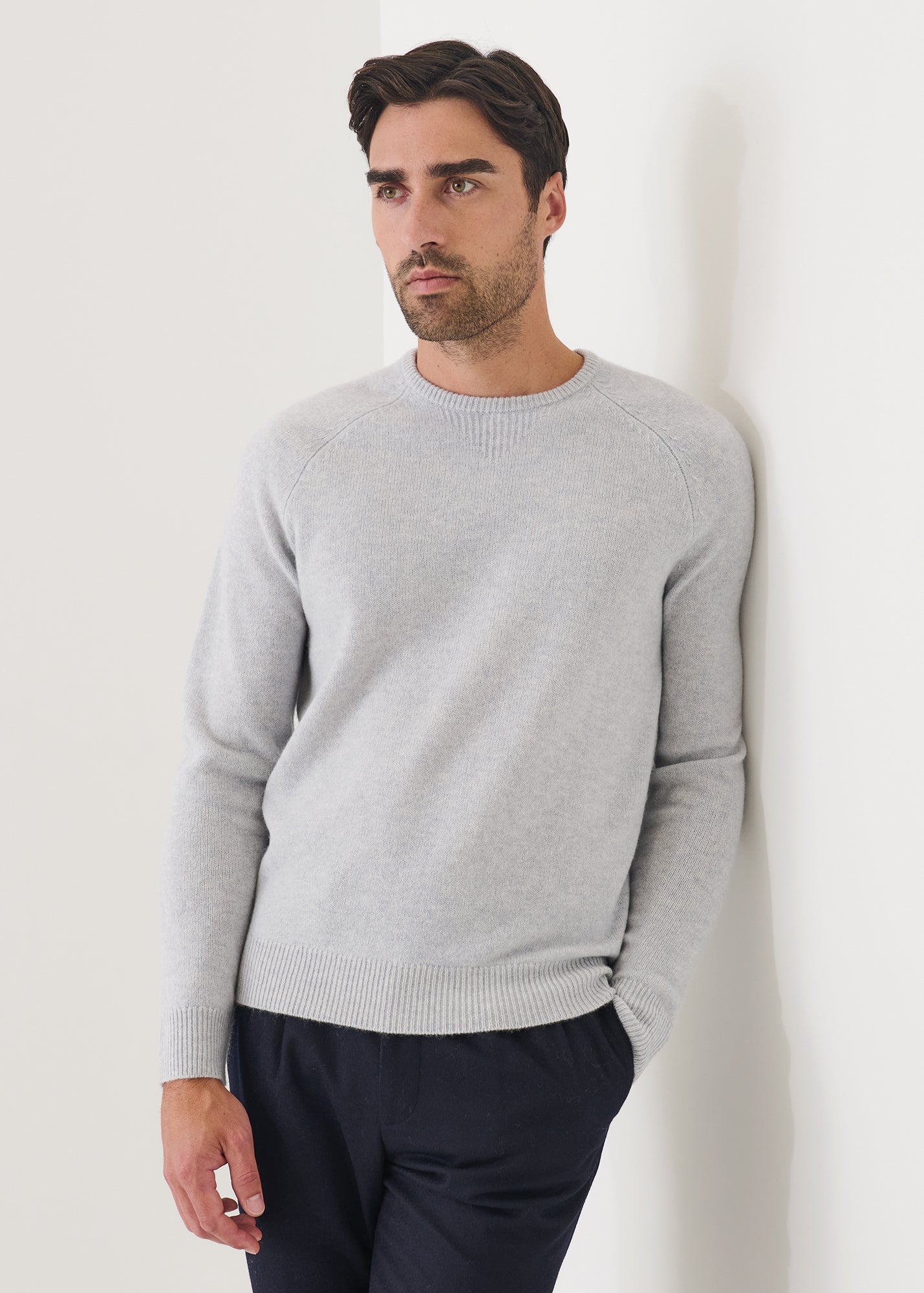 Superfine Wool Crewneck - PATRICK ASSARAF
