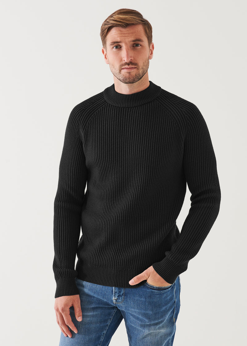 Merino Ribbed Knit Sweater