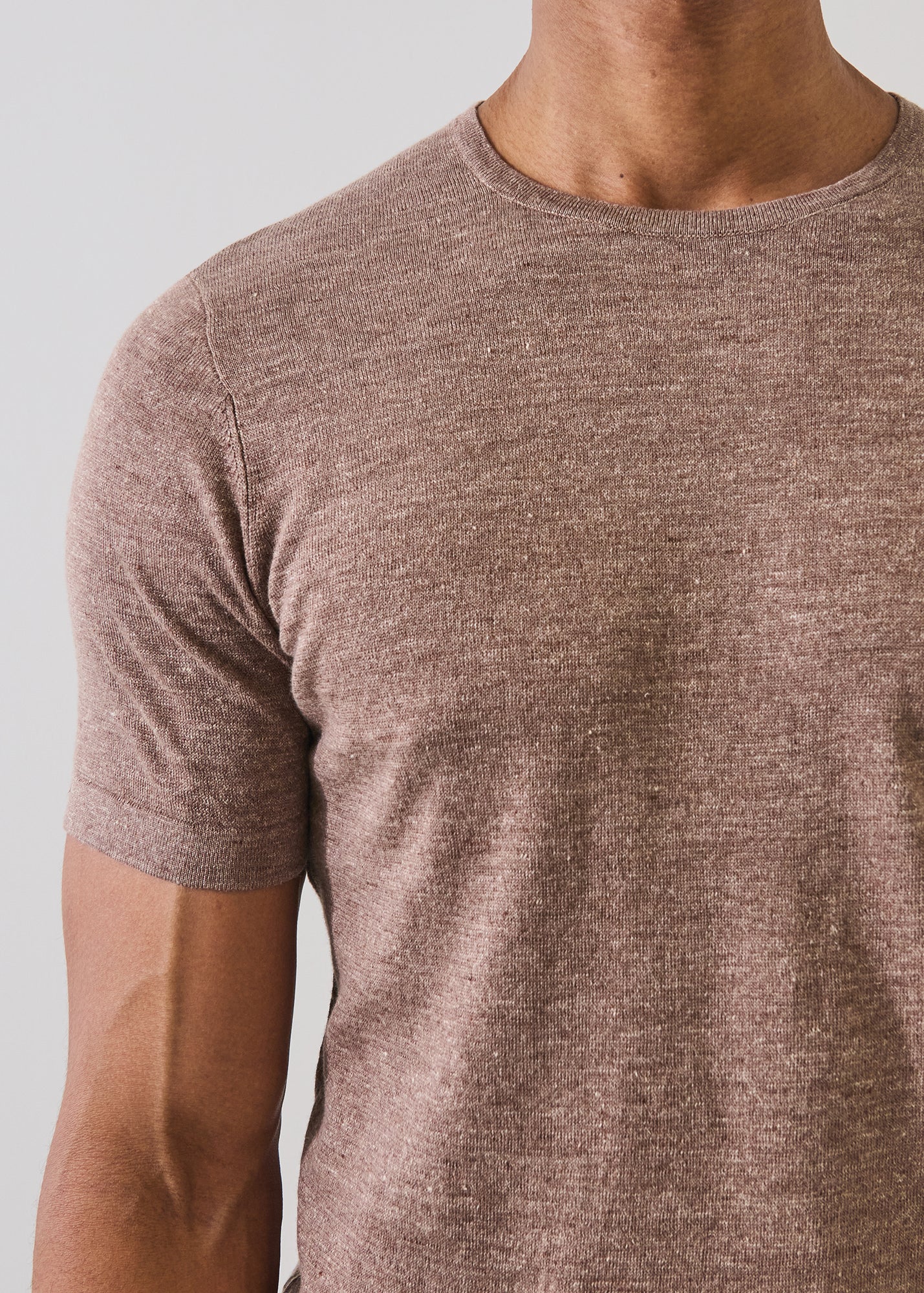 Linen Cotton Crewneck Sweater - PATRICK ASSARAF