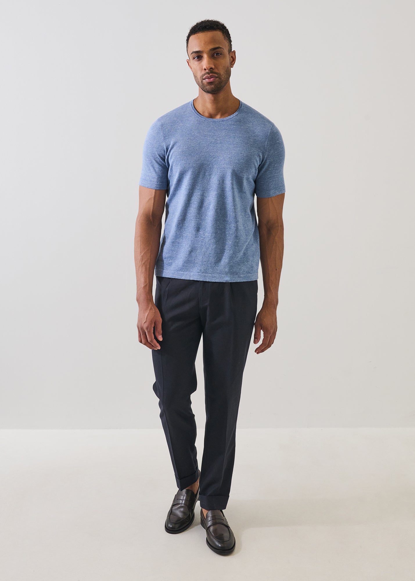 Linen Cotton Crewneck Sweater - PATRICK ASSARAF