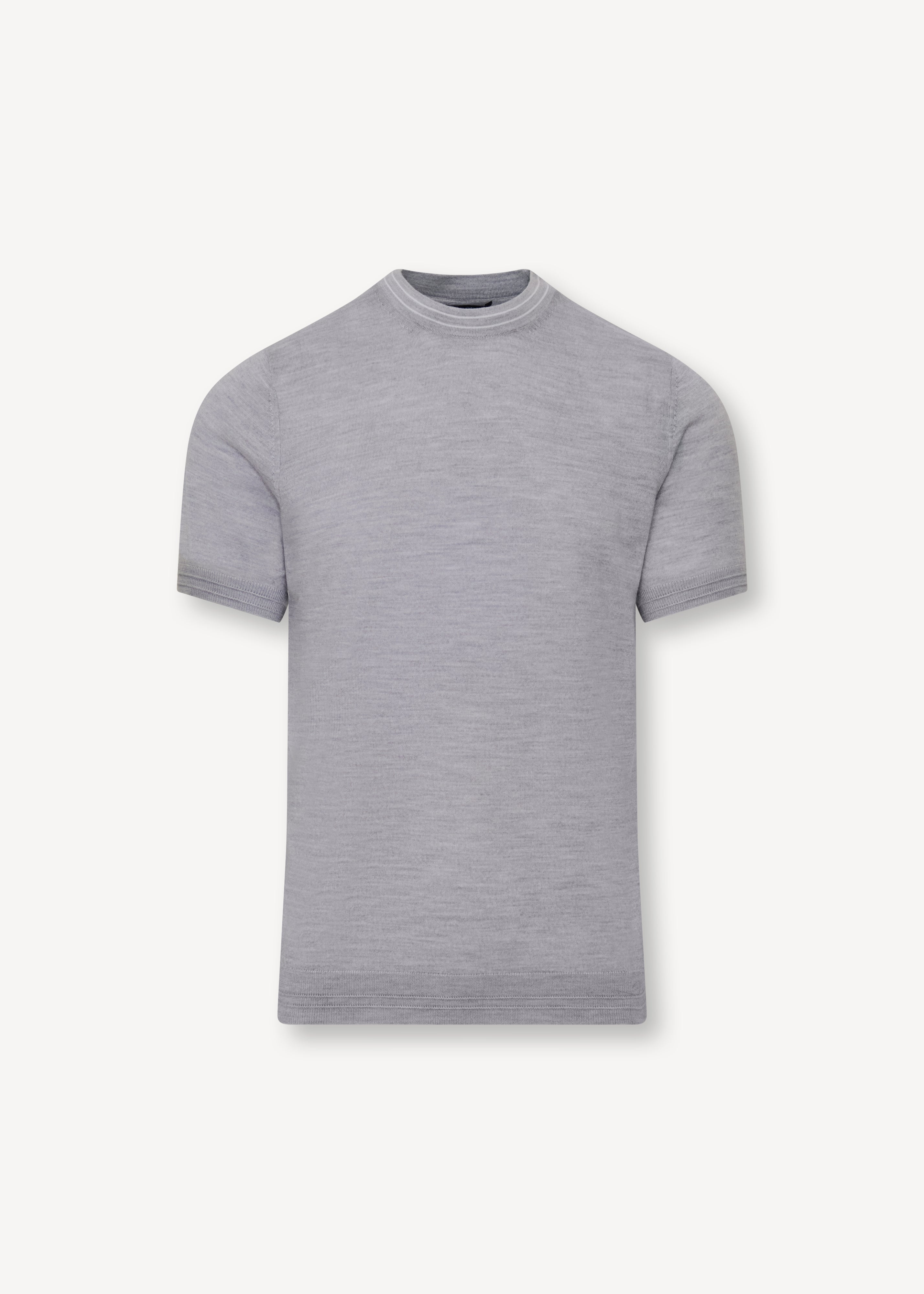 Merino Silk Tipped Crewneck Sweater - PATRICK ASSARAF