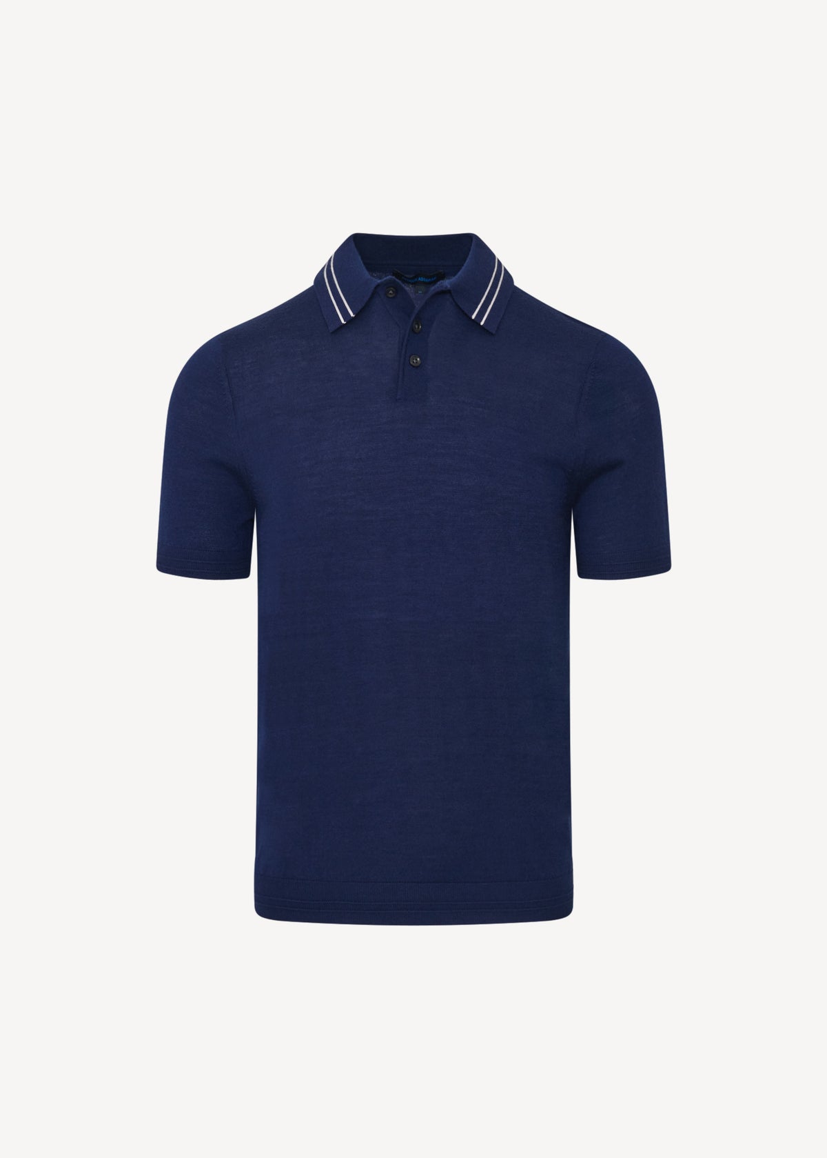 Merino Silk Tipped Polo - PATRICK ASSARAF