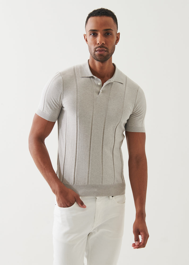 Cotton Cashmere Blend Polo