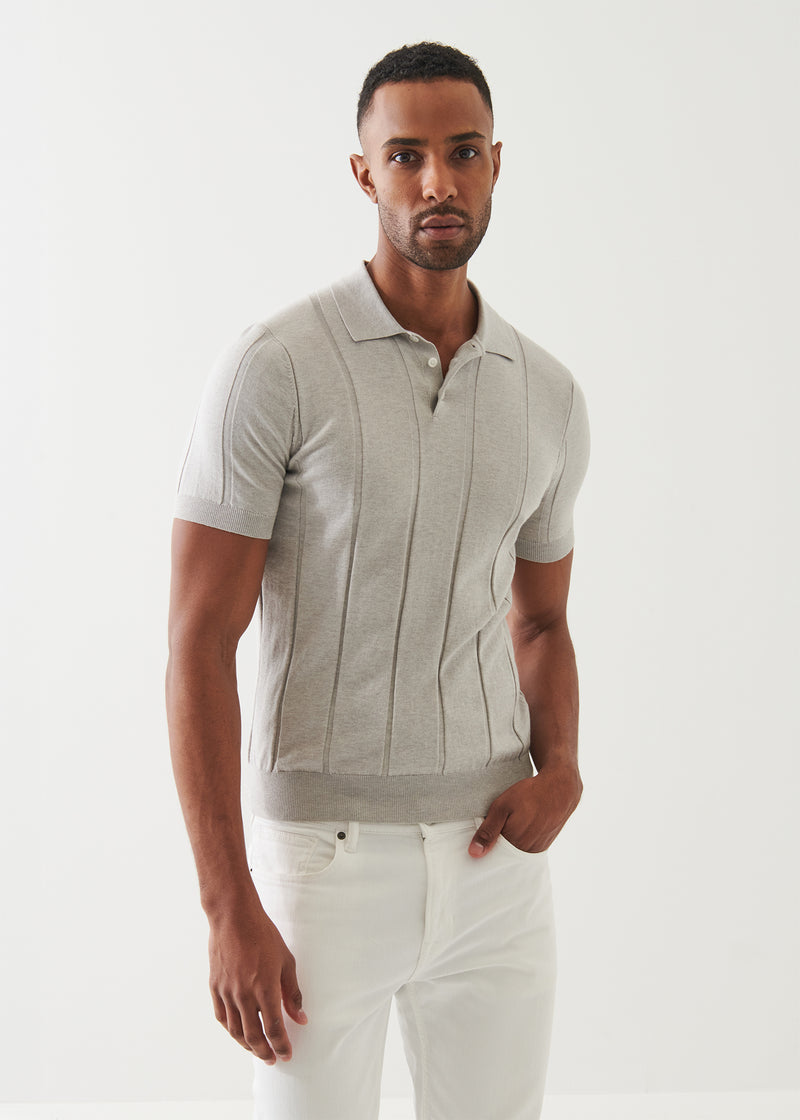 Cotton Cashmere Blend Polo