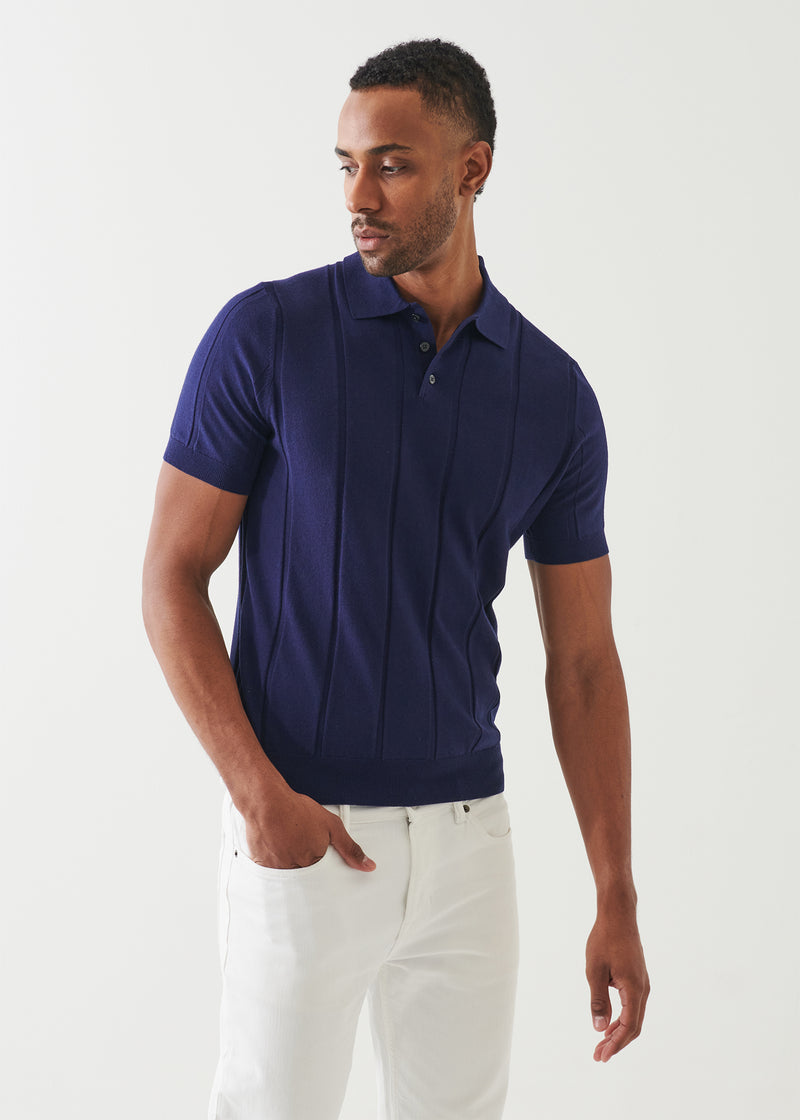 Cotton Cashmere Blend Polo