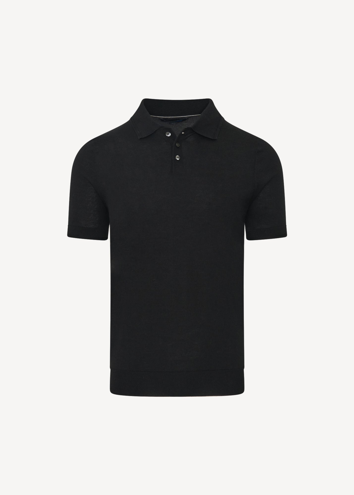 Cotton-Cupro Knit Polo - PATRICK ASSARAF