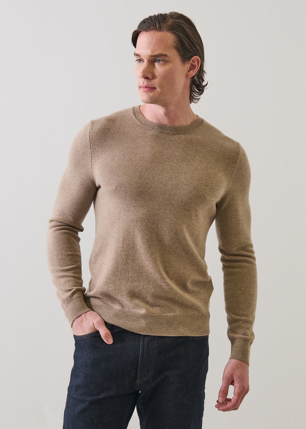 Nano Cashmere Crewneck - PATRICK ASSARAF