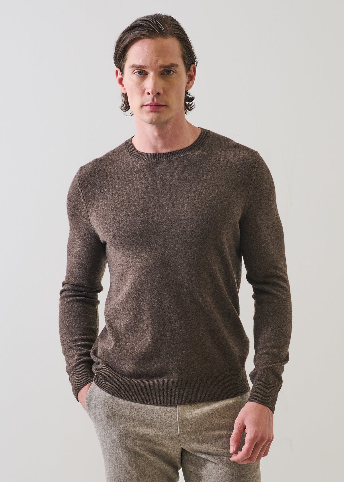 Nano Cashmere Crewneck - PATRICK ASSARAF