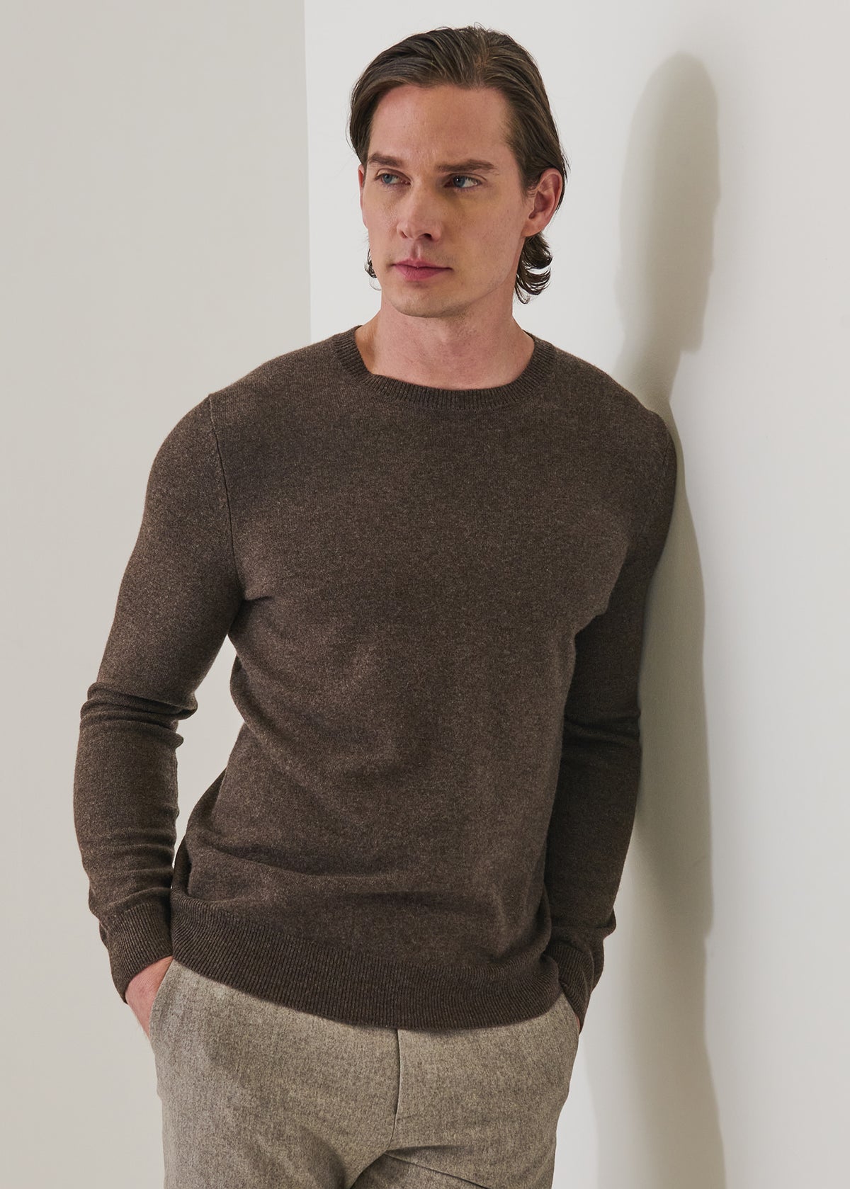 Nano Cashmere Crewneck - PATRICK ASSARAF
