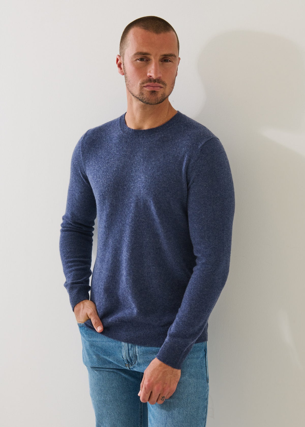 Nano Cashmere Crewneck - PATRICK ASSARAF