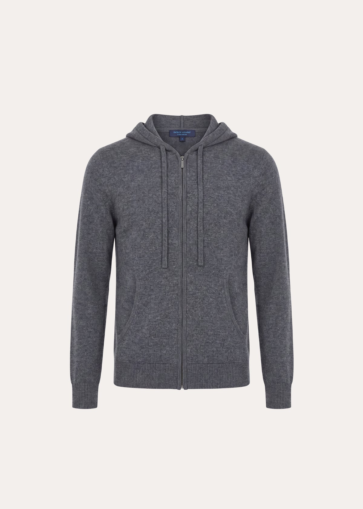 Nano Cashmere Full Zip Hoodie - PATRICK ASSARAF