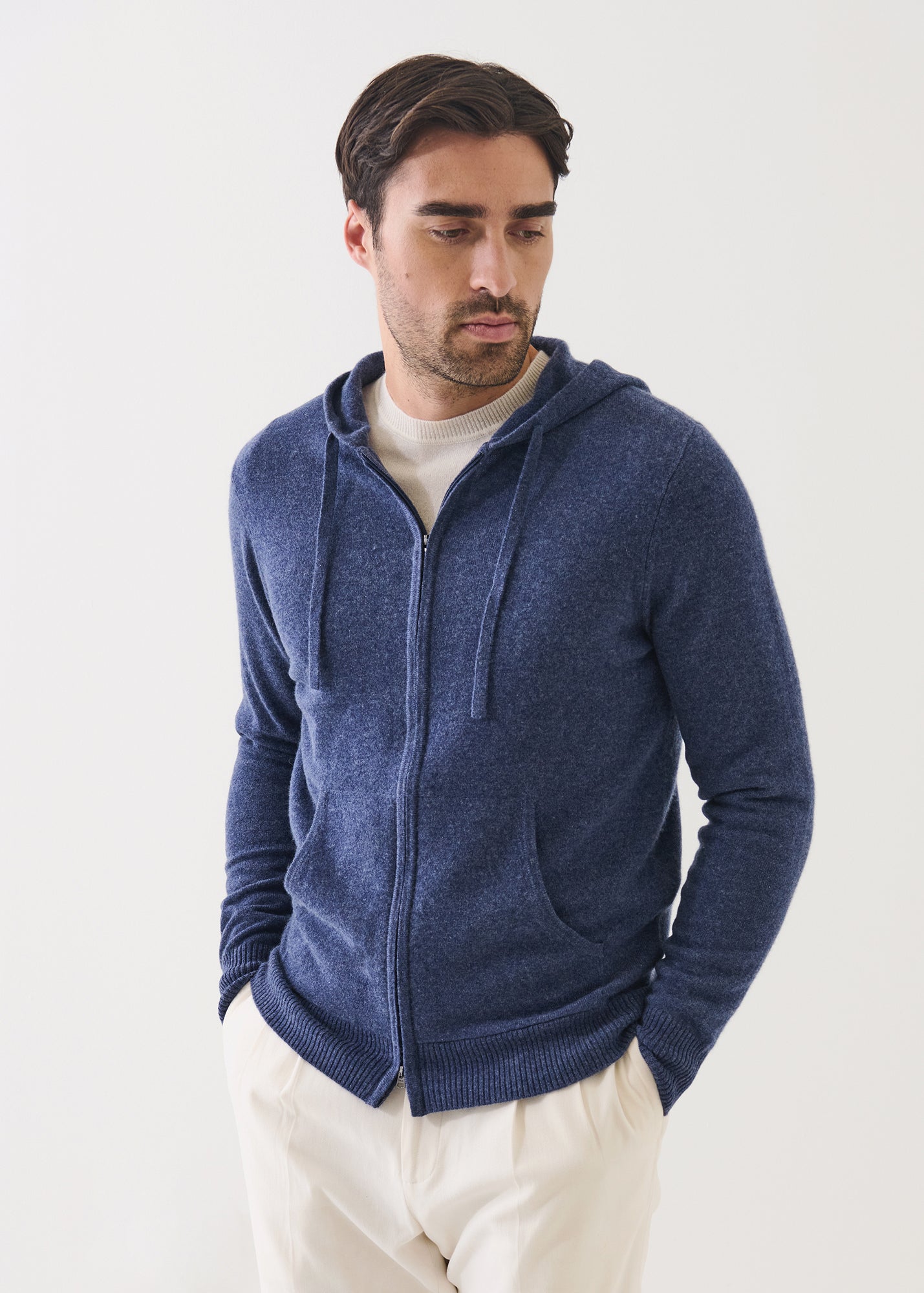Nano Cashmere Full Zip Hoodie