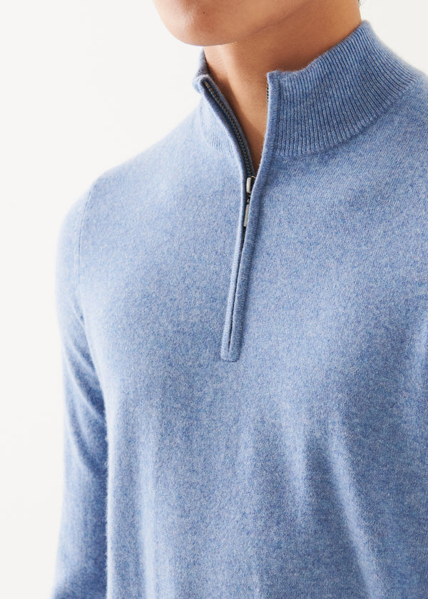 Cashmere Quarter Zip