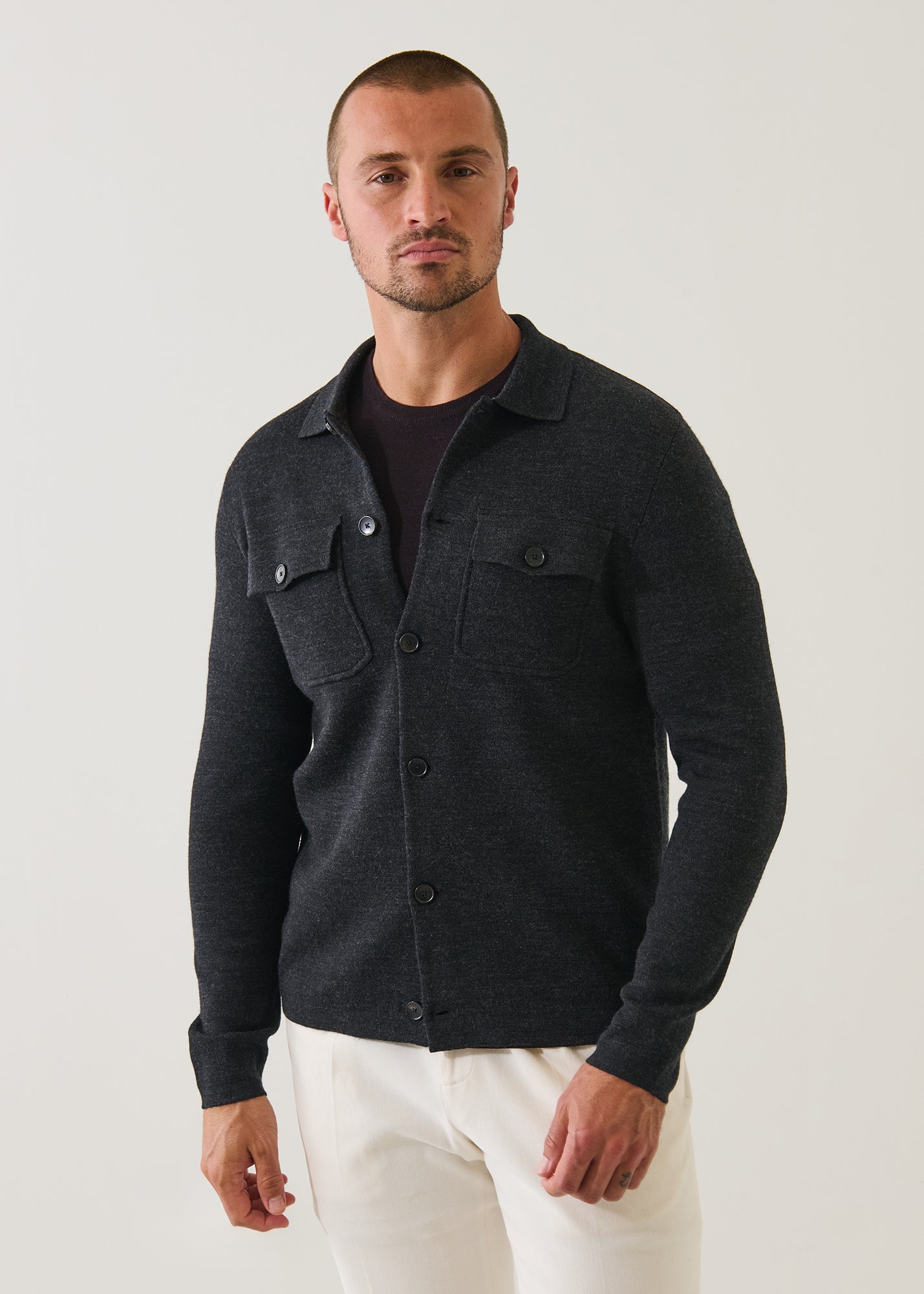 Double Face Merino Utility Jacket