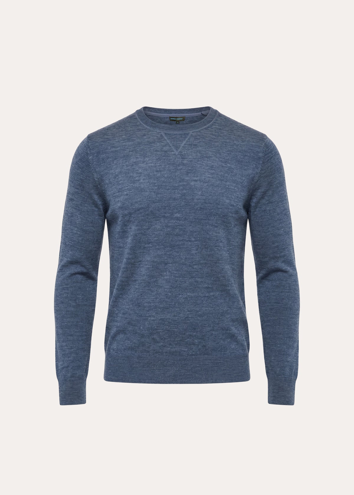 Double Face Merino Wool Crewneck - PATRICK ASSARAF