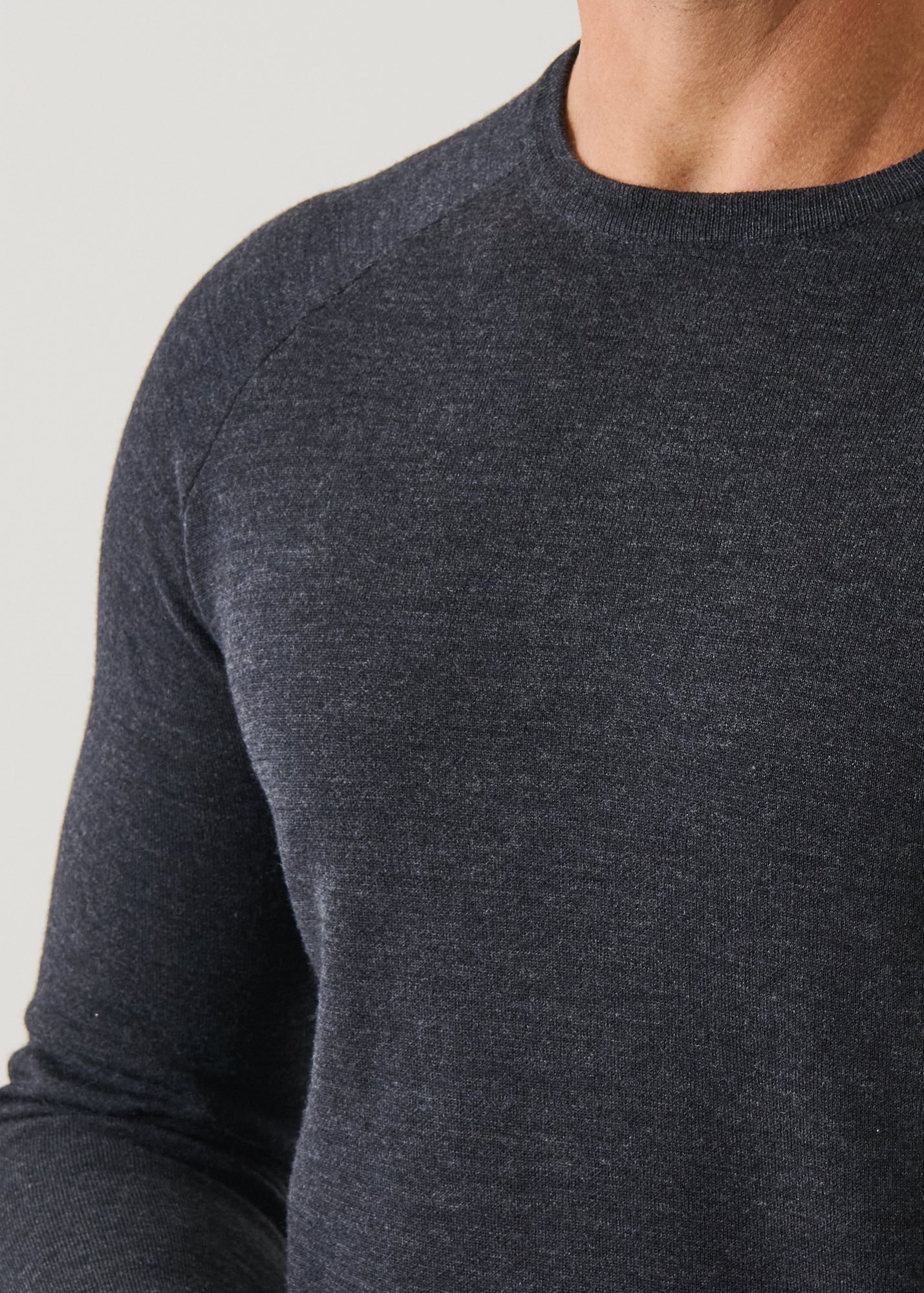 Double-Face Crewneck Sweater