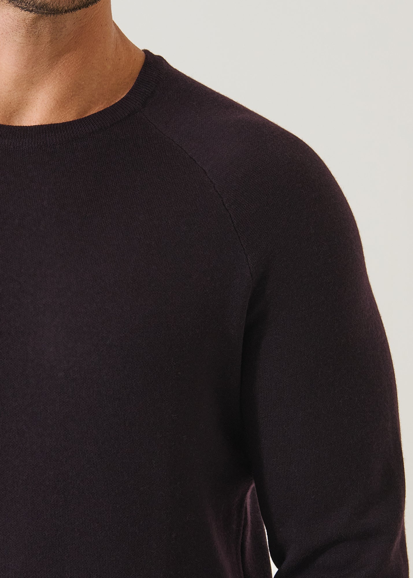 Double-Face Crewneck Sweater