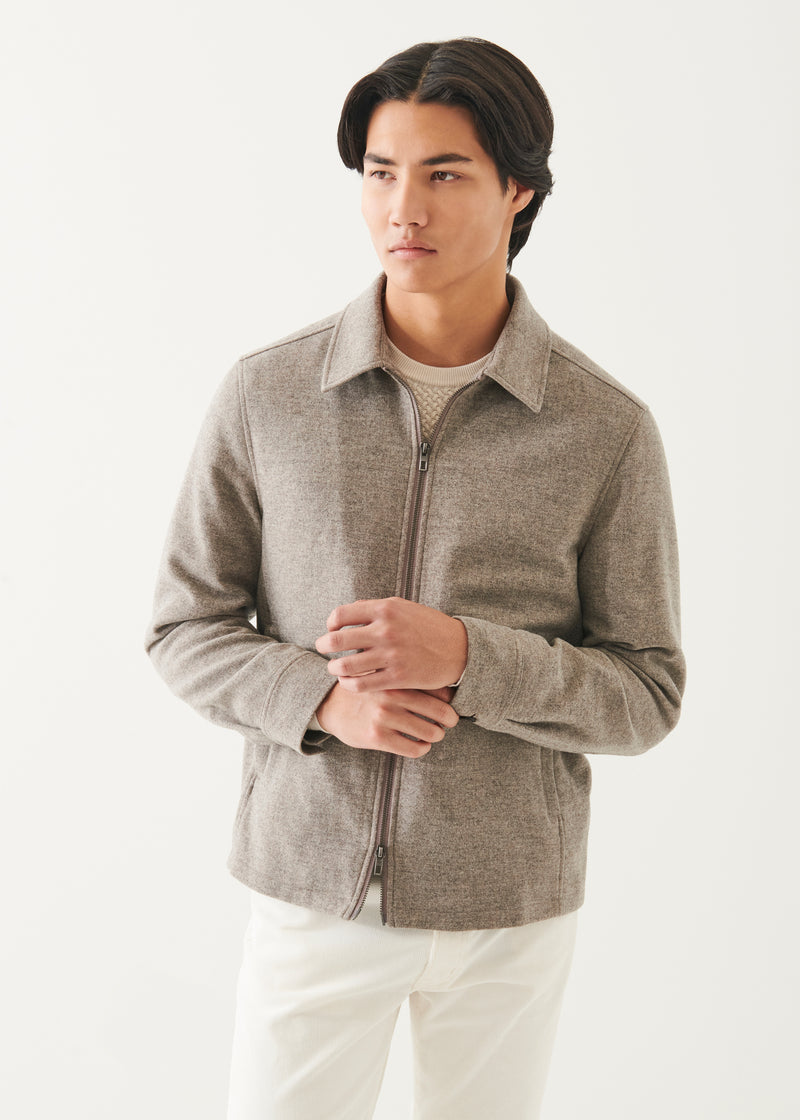 Wool Bomber Jacket