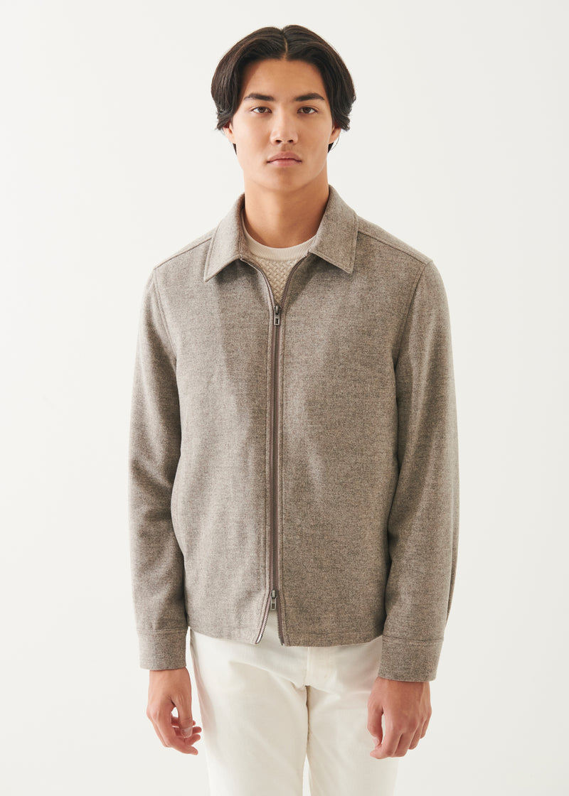 Wool Bomber Jacket