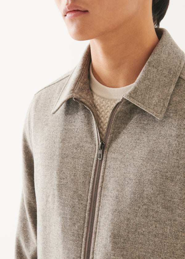 Wool Bomber Jacket