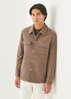 Wool Shirt Jacket