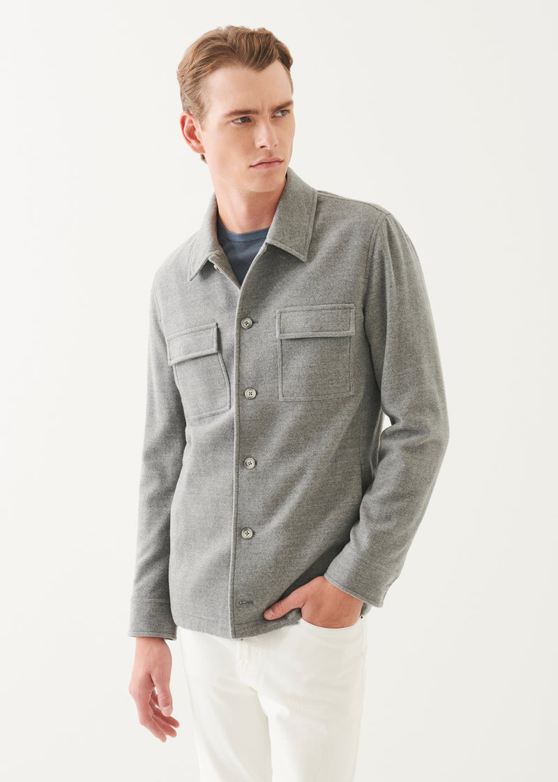 Wool Shirt Jacket