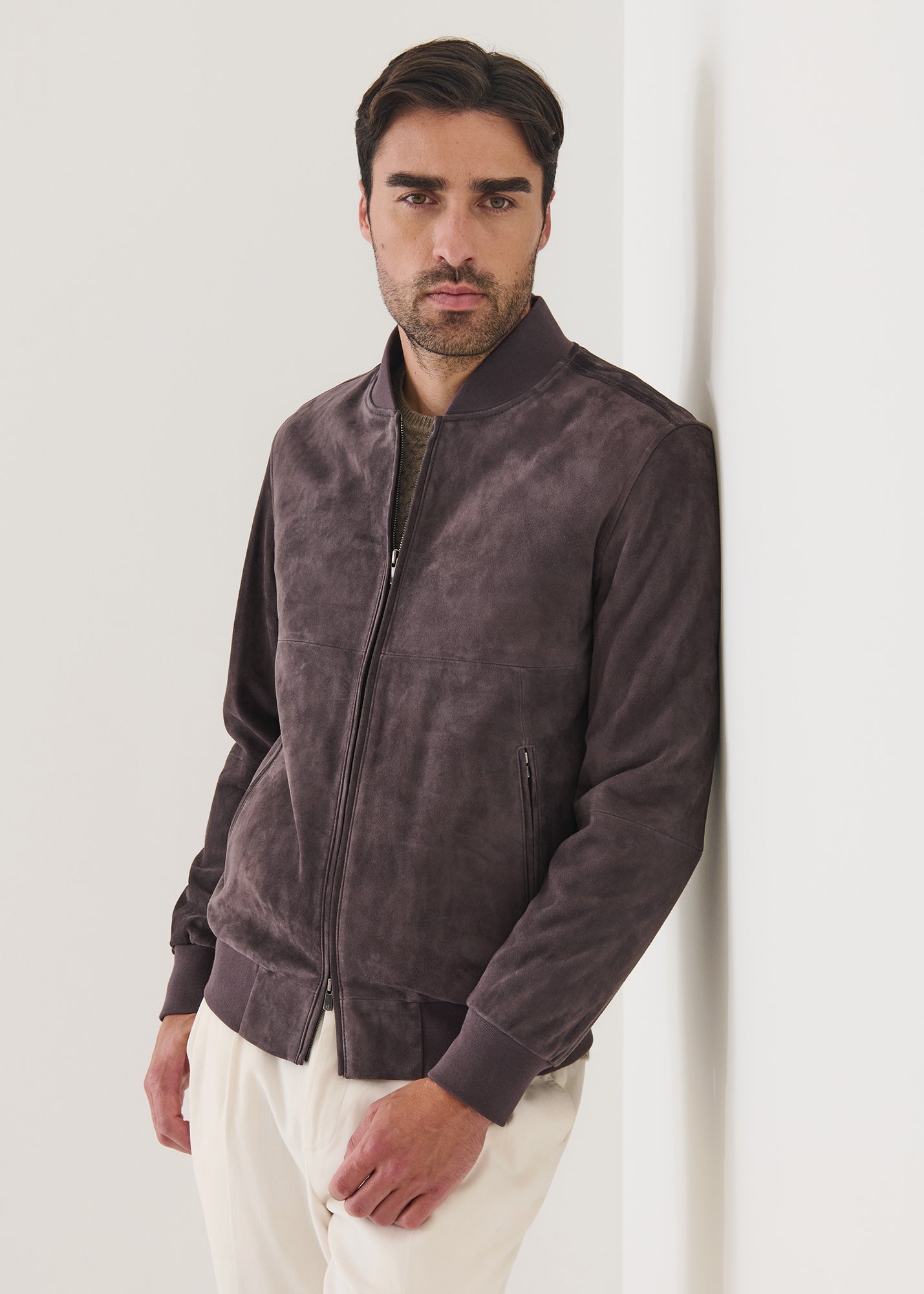 Suede Bomber