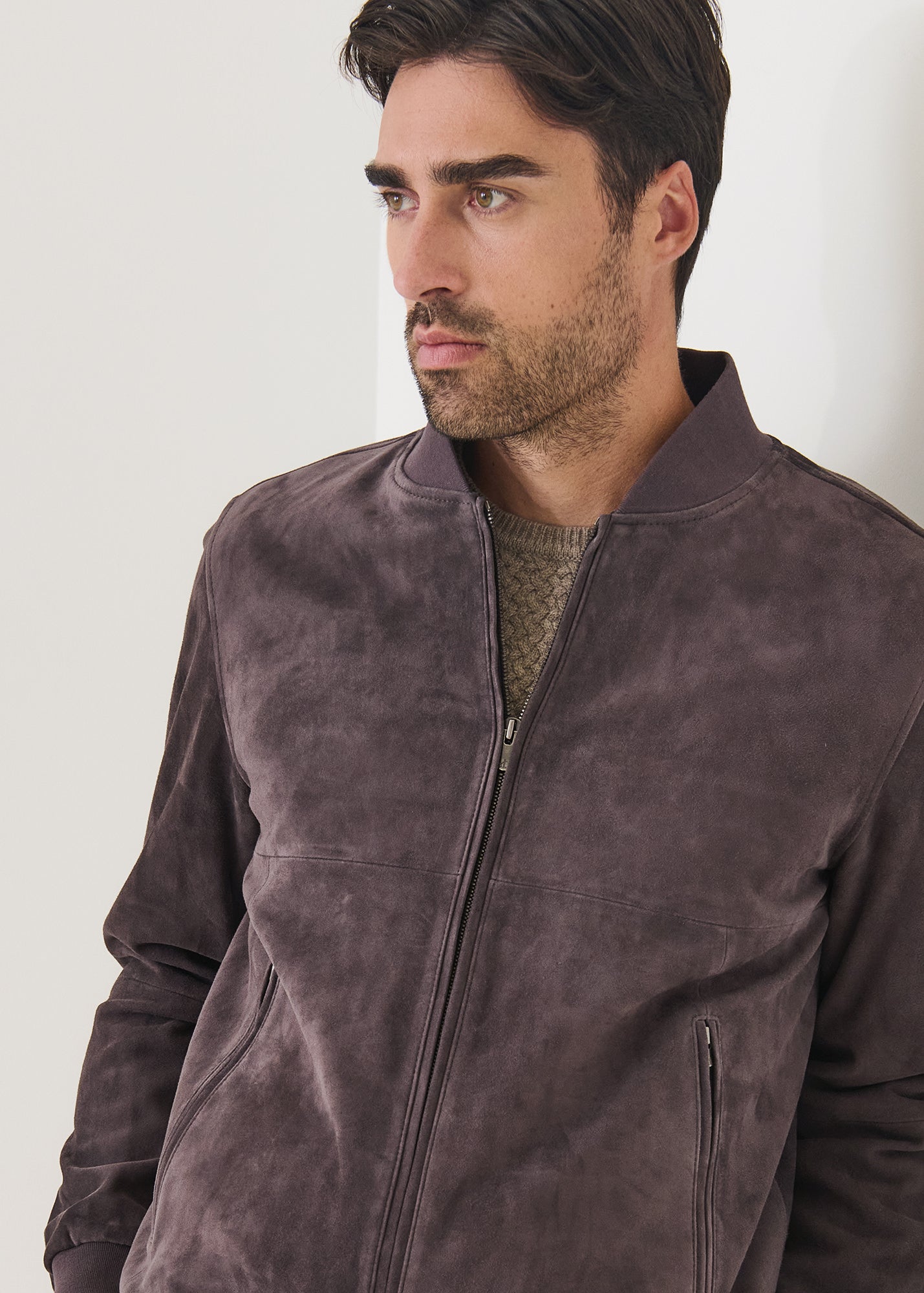 Suede Bomber