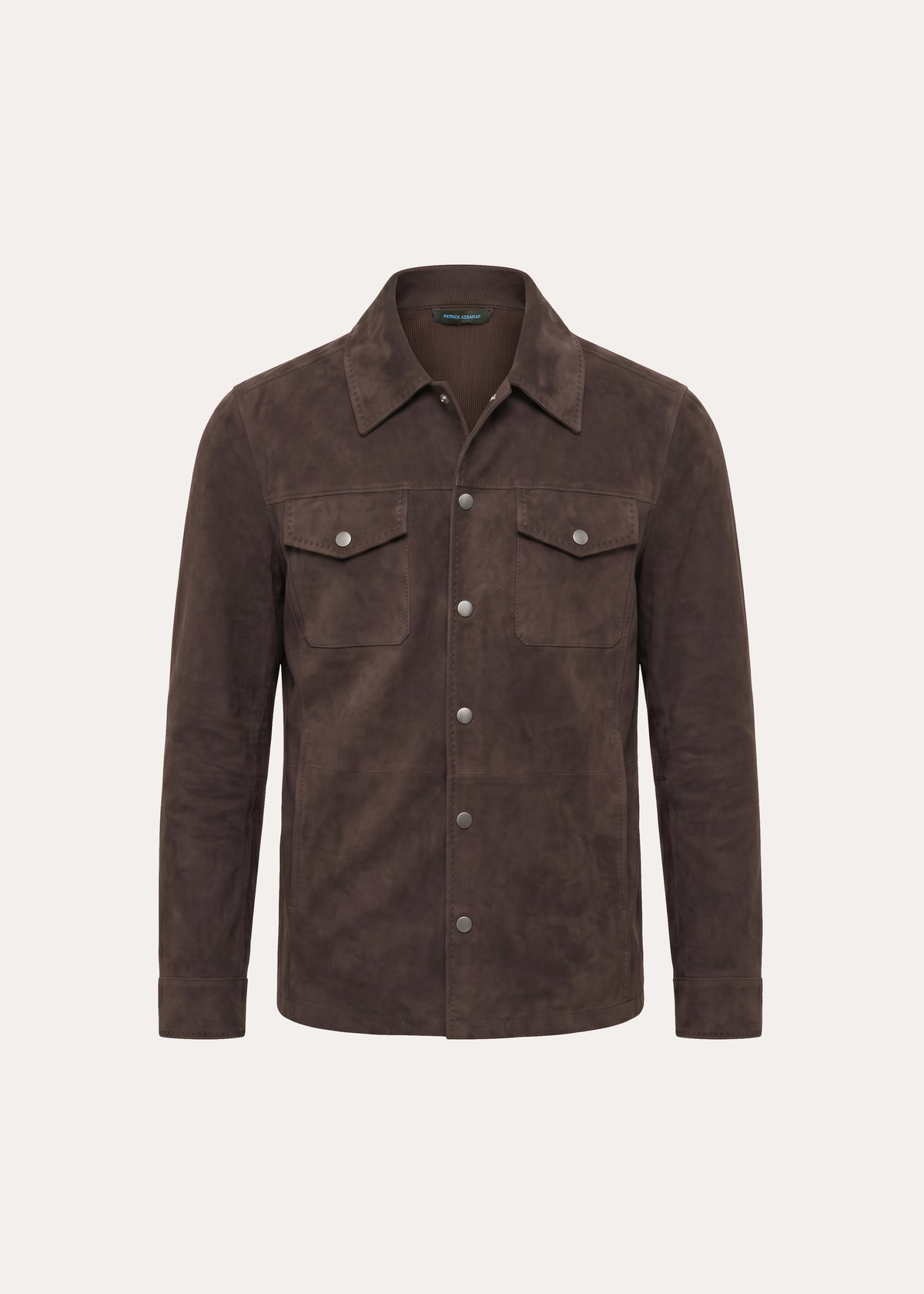 Suede Shirt Jacket - PATRICK ASSARAF