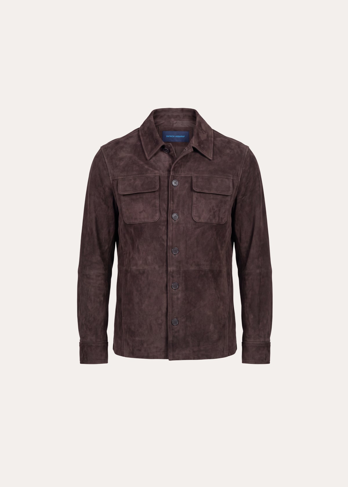 Suede Utility Jacket - PATRICK ASSARAF