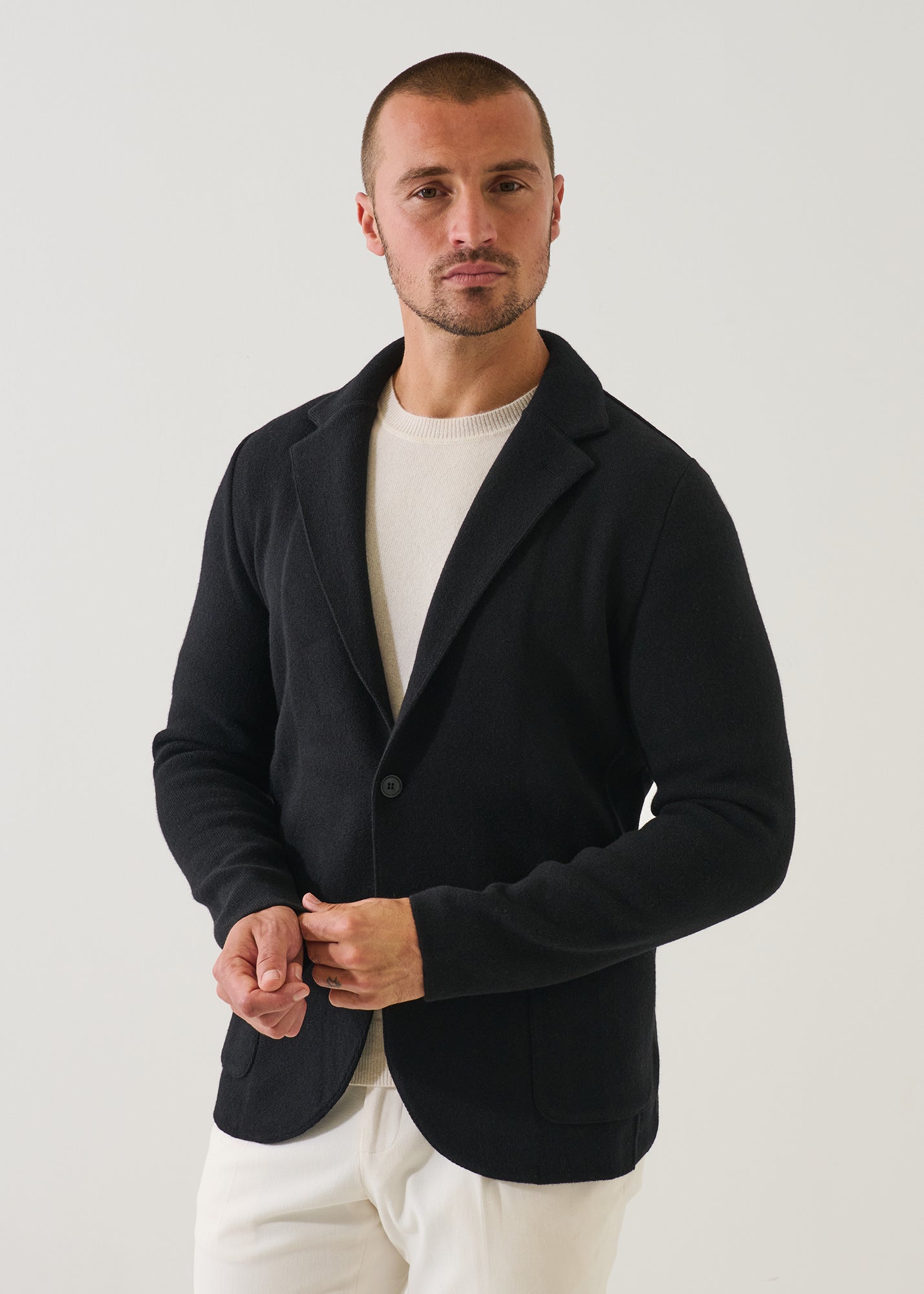 Eco-Cashmere Two Button Blazer