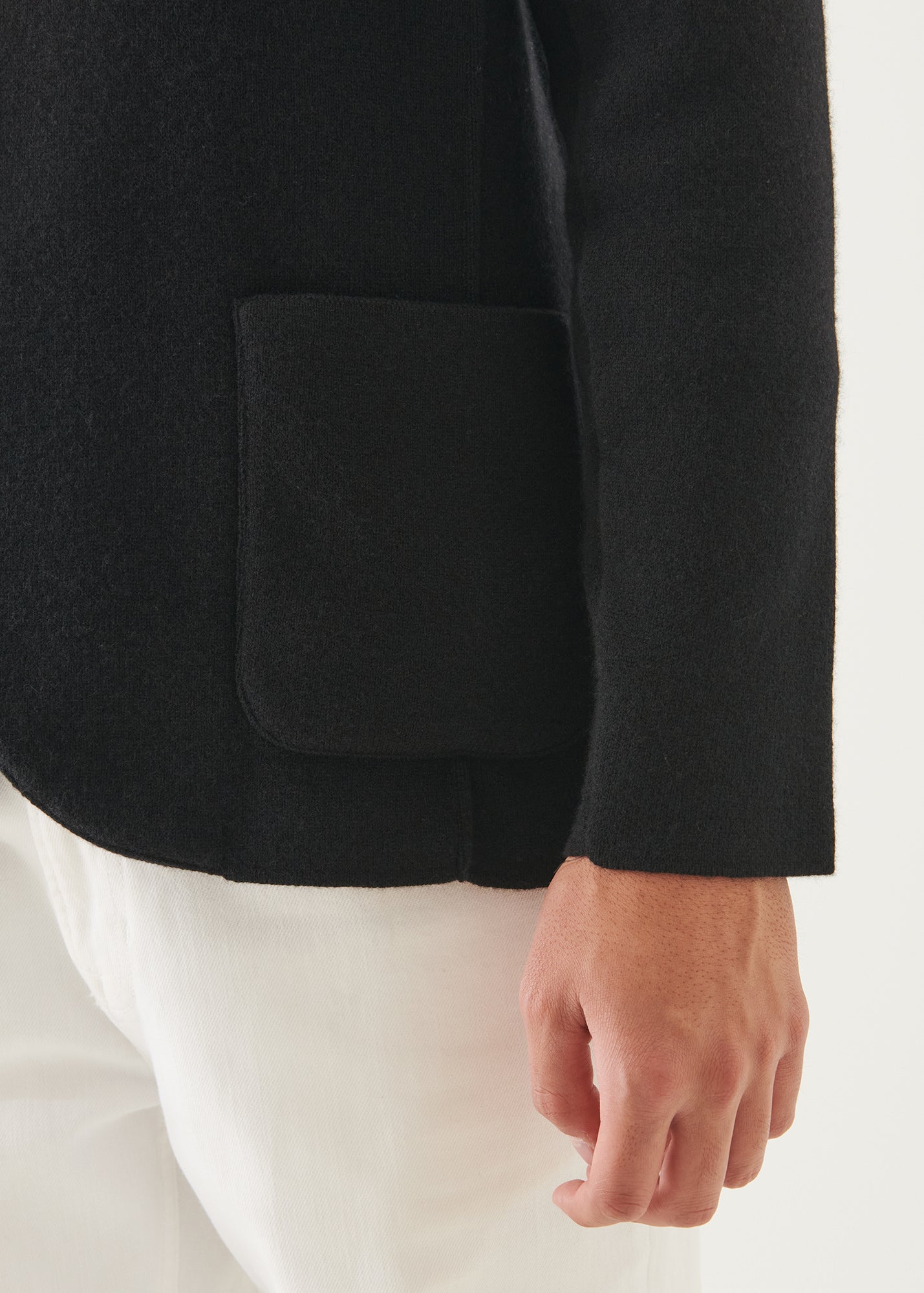 Italian Cashmere Two-Button Blazer