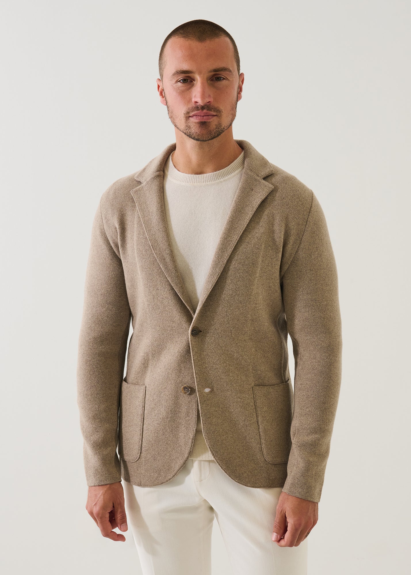 Eco-Cashmere Two Button Blazer
