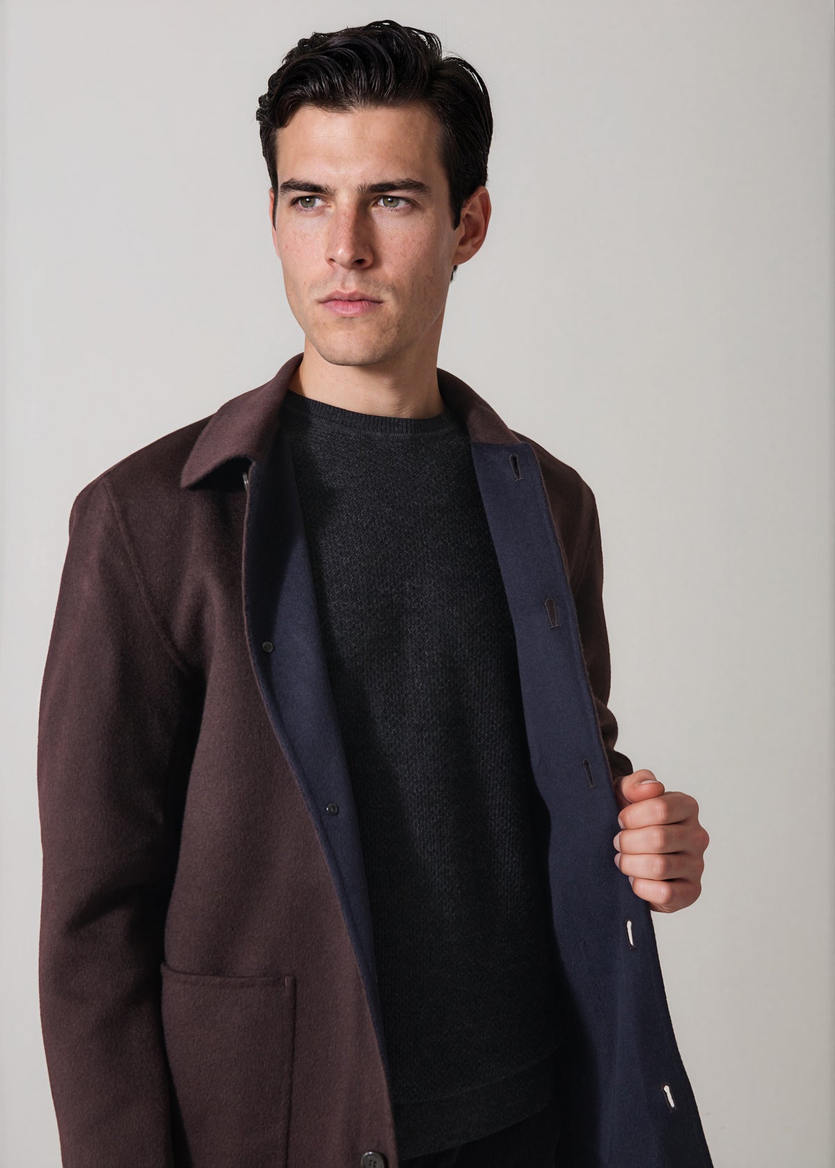 Wool-Cashmere Chore Jacket - PATRICK ASSARAF