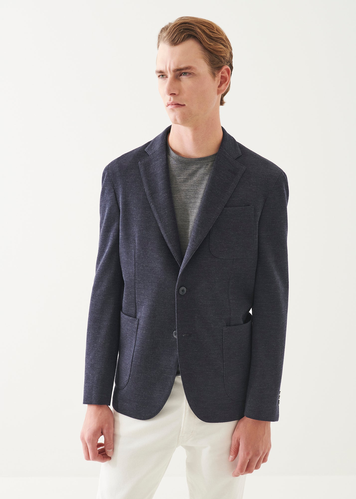 Double Face Two-Button Blazer