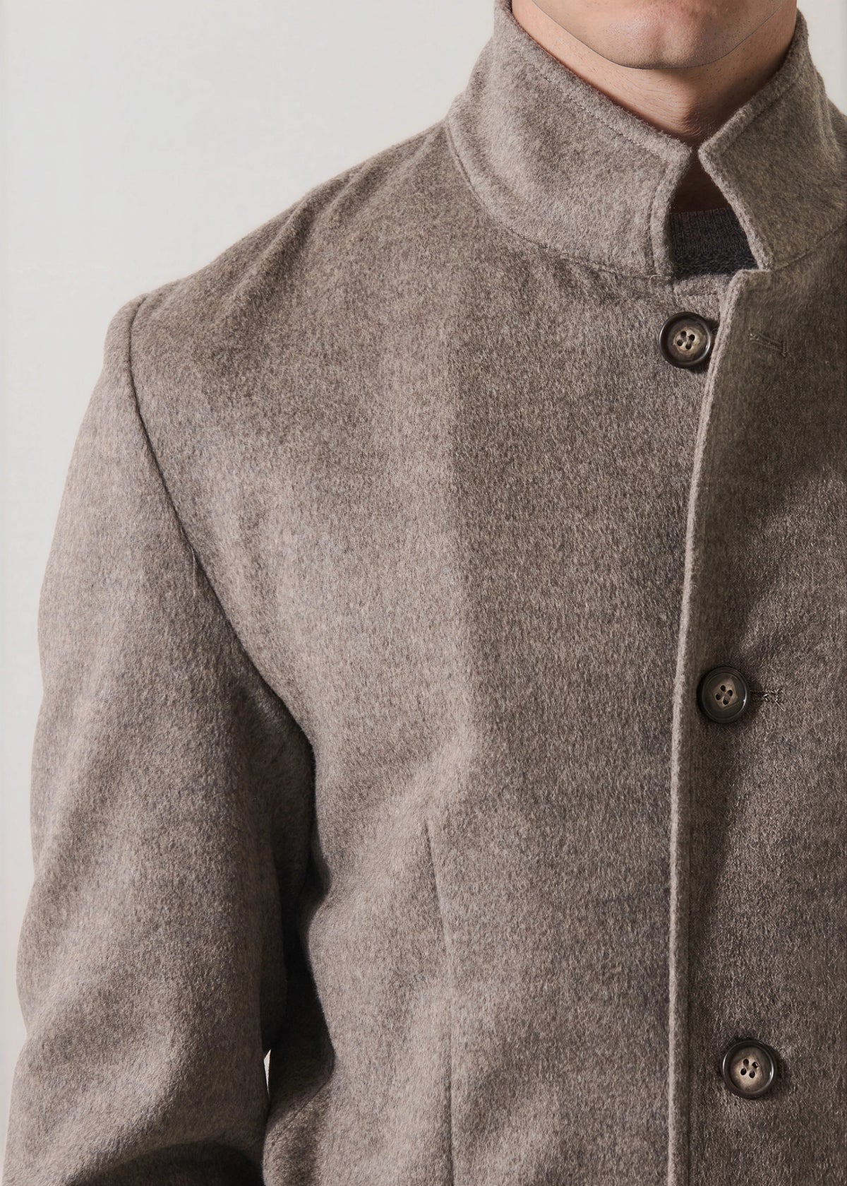 Wool-Cashmere Hybrid Jacket - PATRICK ASSARAF