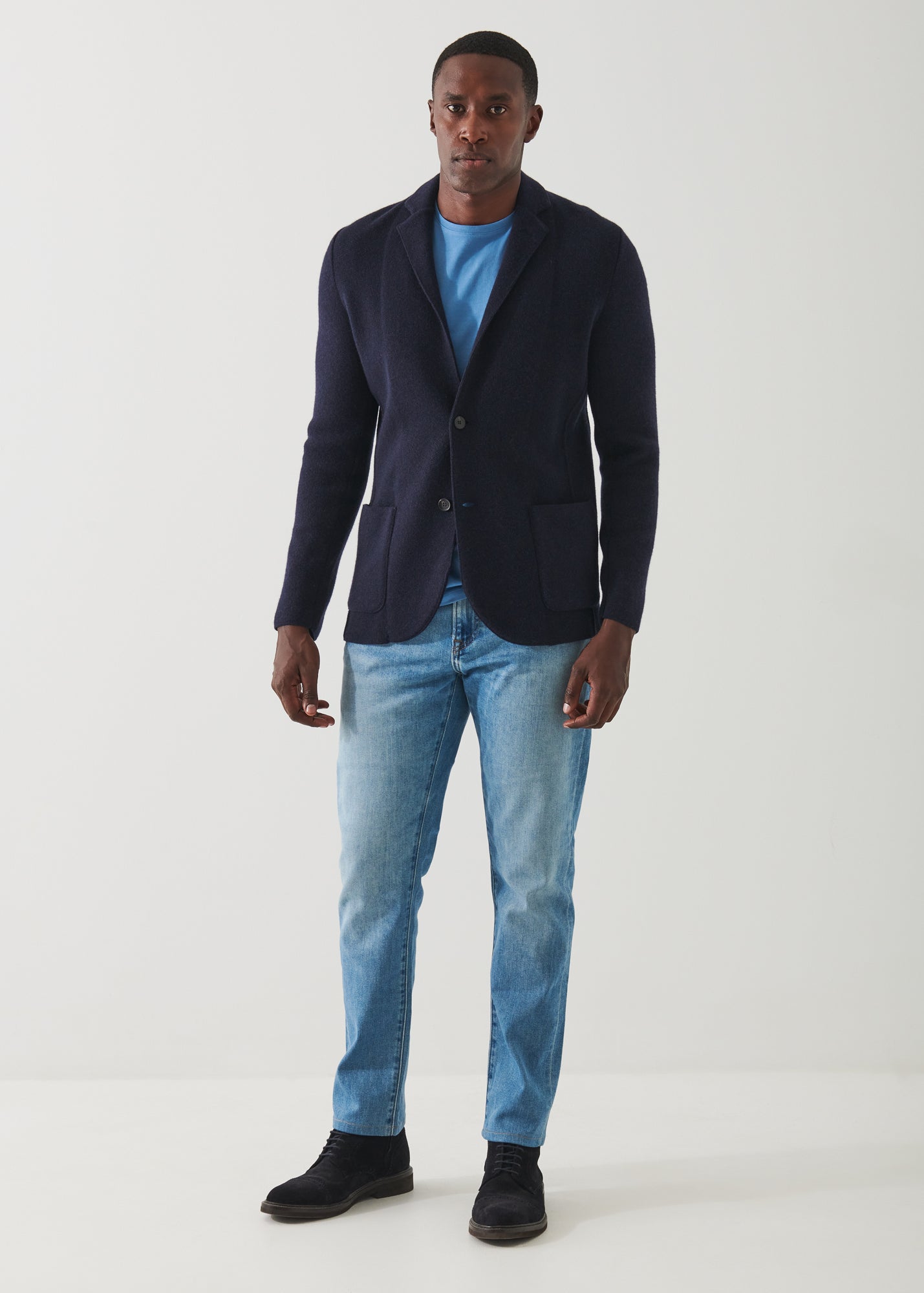 ECO-CASHMERE SWEATER JACKET | PATRICK ASSARAF.