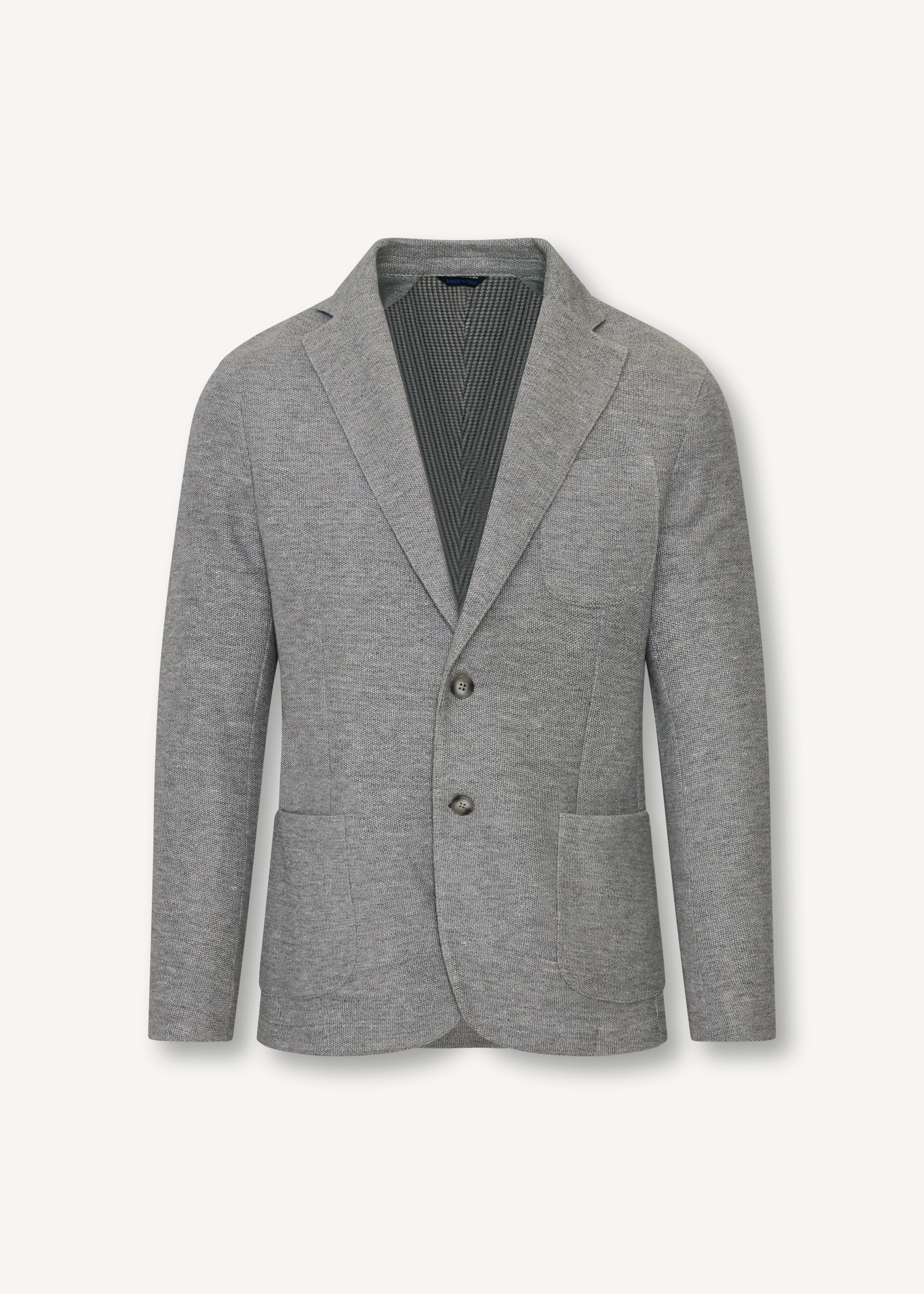 Double Face Cotton-Linen Knit Blazer - PATRICK ASSARAF
