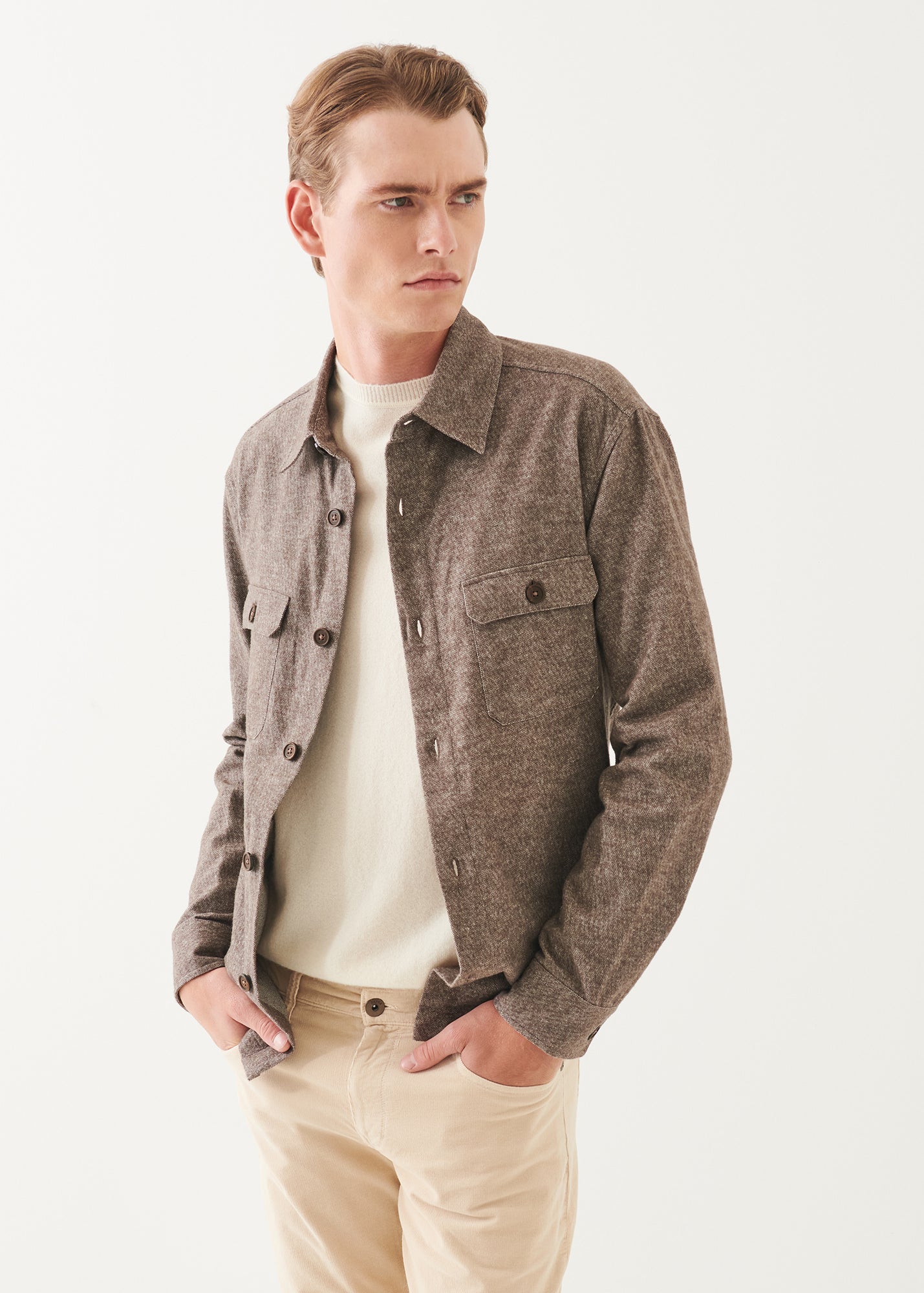 Cotton Shirt Jacket