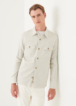 Cotton Shirt Jacket