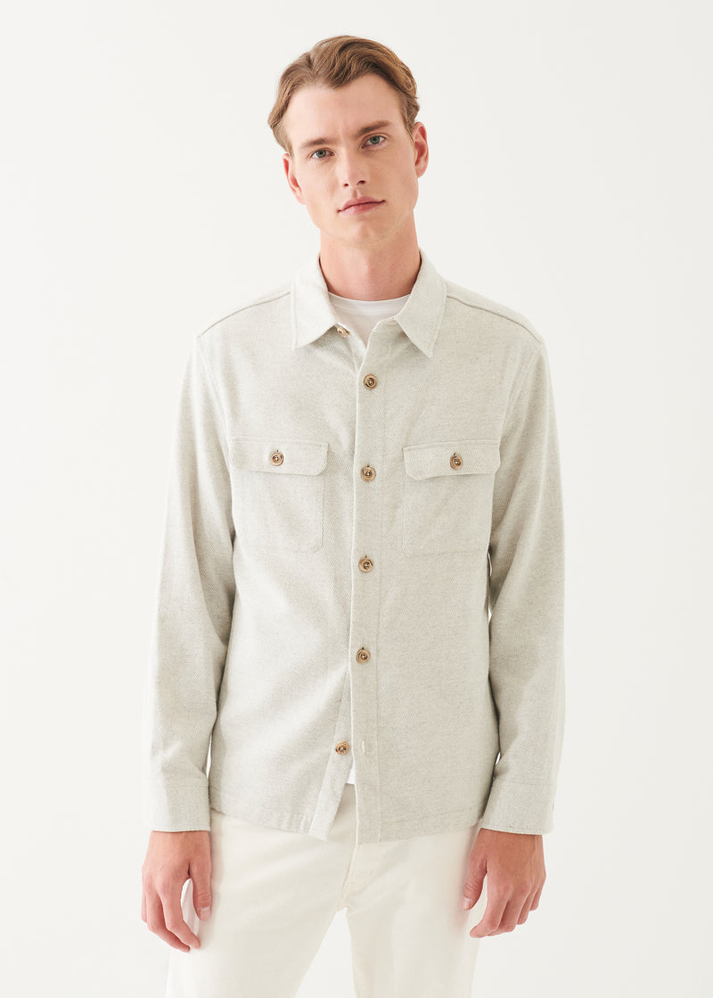 Cotton Shirt Jacket