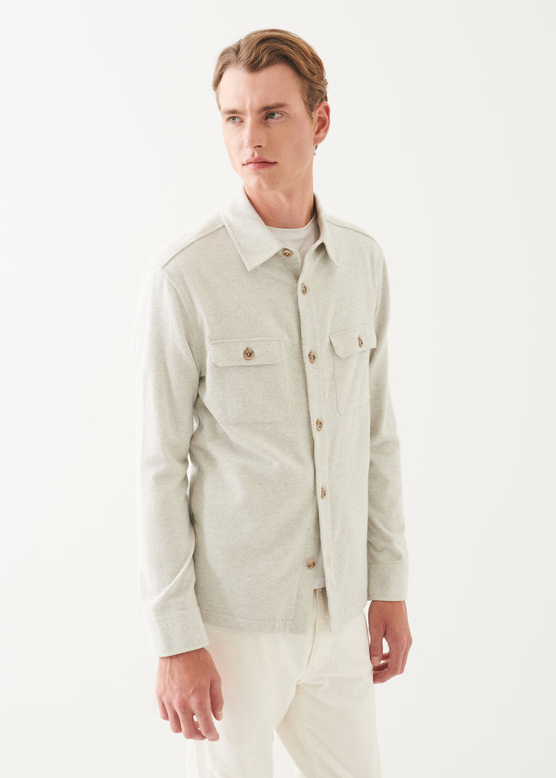 Cotton Shirt Jacket