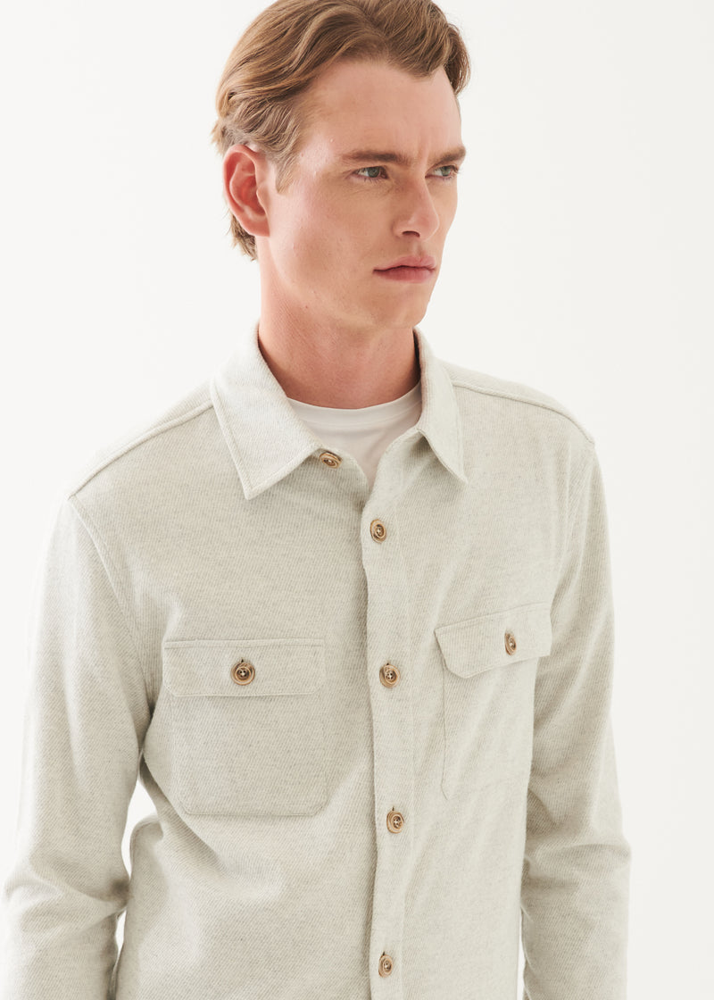 Cotton Shirt Jacket